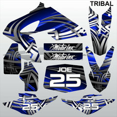 BMW G450X TRIBAL motocross racing decals set MX graphics stripes kit