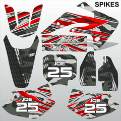 Honda CRF 150R 2007-2018 SPIKES motocross racing decals set MX graphics kit