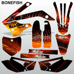 ТМ RACING 85 2013-2021 BONEFISH motocross racing decals set MX graphics kit