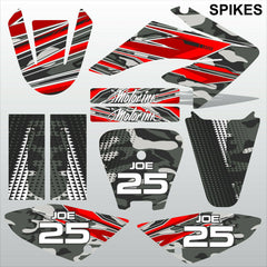 Honda CRF 70-80-100 2002-2012 SPIKES motocross racing decals MX graphics kit