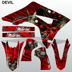 HONDA CRF 450RL 450L 2019-2022 DEVIL motocross racing decals set MX graphics kit