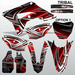 HONDA CR 250 450 2018-2021 TRIBAL motocross racing decals  set MX graphics kit