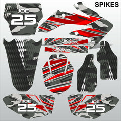 Honda CRF 250 2006-2007 SPIKES motocross racing decals set MX graphics kit