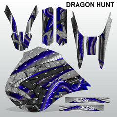 Yamaha TTR600 1997-2005 DRAGON HUNT motocross racing decals set MX graphics