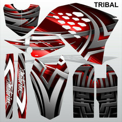 KTM SX 65 2009-2012 TRIBAL motocross racing decals stripe set MX graphics kit