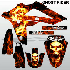 HUSQVARNA 250 450 510 2008-2010 GHOST RIDER motocross decals set MX graphics kit