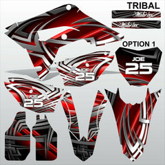 HONDA CR 250 450 2018-2021 TRIBAL motocross racing decals  set MX graphics kit