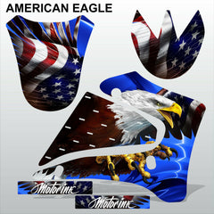 Yamaha TTR125 2000-2007 AMERICAN EAGLE motocross racing decals set MX graphics