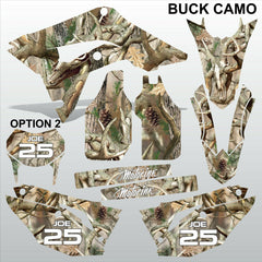 HONDA CR 250 450 2018-2021 BUCK CAMO motocross racing decals set MX graphics kit