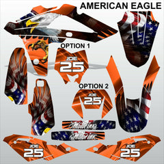 HUSQVARNA CR WR 125 2009-2013 AMERICAN EAGLE motocross decals MX graphics kit