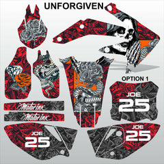 Honda CRF 450X 2005-2016 UNFORGIVEN motocross racing decals set MX graphics kit