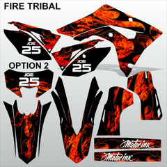 HONDA CRF 450RL 450L 2019-2022 FIRE TRIBAL motocross racing decals MX graphics