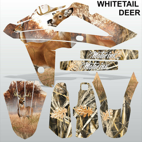 HUSQVARNA CR WR 125 2009-2013 WHITETAIL DEER motocross  decals set MX graphics