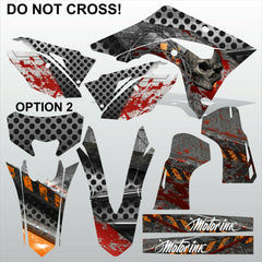 HONDA CRF 450RL 450L 2019-2022 DO NOT CROSS motocross racing decals MX graphics