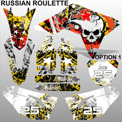 HONDA CR 250 450 2018-2021 RUSSIAN ROULETTE motocross racing decals MX graphics