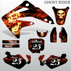 Honda CR85 2003-2012 GHOST RIDER motocross decals set MX graphics kit