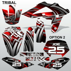 HUSQVARNA 250 450 510 2008-2010 TRIBAL motocross decals set MX graphics kit