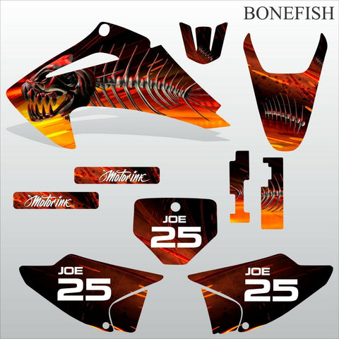 Honda CRF 150-230 2003-2007 BONEFISH motocross decals set MX graphics kit