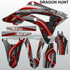 HONDA CR 250 450 2018-2021 DRAGON HUNT motocross racing decals set MX graphics