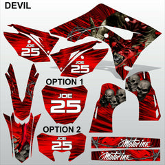 HONDA CRF 450RL 450L 2019-2022 DEVIL motocross racing decals set MX graphics kit