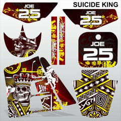 COBRA KING 50 2002-2005 SUICIDE KING motocross racing decals set MX graphics kit