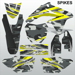 SUZUKI RMZ 450 2008-2017 SPIKES motocross racing decals set MX graphics kit