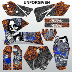 KTM SX 2005-2006 UNFORGIVEN motocross racing decals set MX graphics kit