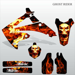 Honda CRF 450 2009-2012 GHOST RIDER motocross decals set MX graphics kit