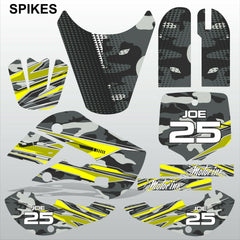 SUZUKI RM 65 2005-2007 SPIKES motocross racing decals set MX graphics stripes