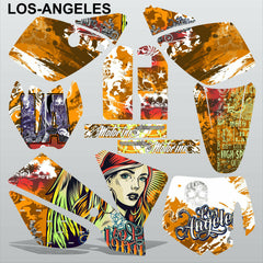 KTM SX 65 2002-2008 LOS-ANGELES motocross racing decals MX graphics stripes kit