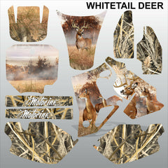 Honda CR80 1996-2002 WHITETAIL DEER motocross racing decals set MX graphics kit