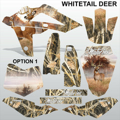 HUSQVARNA 250 450 510 2008-2010 WHITETAIL DEER motocross decals set MX graphics