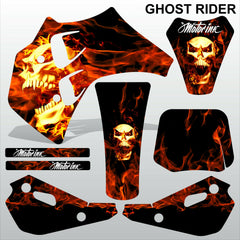 ТМ RACING 50 GHOST RIDER motocross racing decals set MX graphics stripes kit