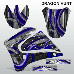 Yamaha TTR125 2000-2007 DRAGON HUNT motocross racing decals set MX graphics