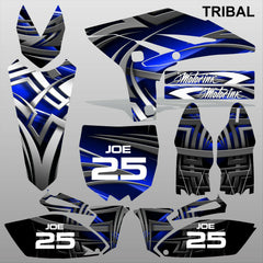 Yamaha YZF 250 2010-2012 TRIBAL motocross racing decals set MX graphics kit