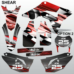 HONDA CR 250 450 2018-2021 SHEAR motocross racing decals set MX graphics kit