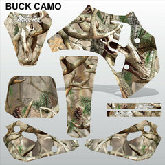 ТМ RACING 50 BUCK CAMO motocross racing decals set MX graphics stripes kit