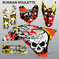 KTM SX 50 2009-2013 RUSSIAN ROULETTE motocross racing decals stripe MX graphic