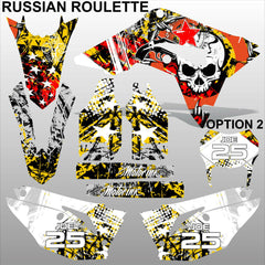 HONDA CR 250 450 2018-2021 RUSSIAN ROULETTE motocross racing decals MX graphics