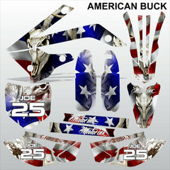 ТМ RACING 85 2013-2021 AMERICAN BUCK motocross racing decals set MX graphics kit