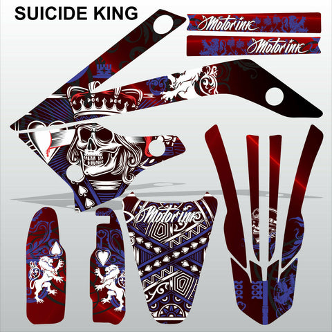 ТМ RACING 85 2013-2021 SUICIDE KING motocross racing decals set MX graphics kit