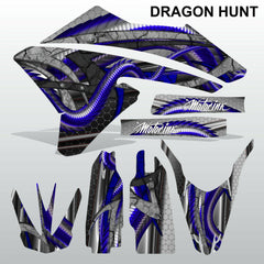 Yamaha WR 250X 250R 2008-2015 DRAGON HUNT motocross decals set MX graphics kit