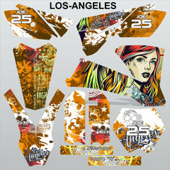 KTM SX 85-105 2003-2005 LOS-ANGELES motocross racing decals set MX graphics kit