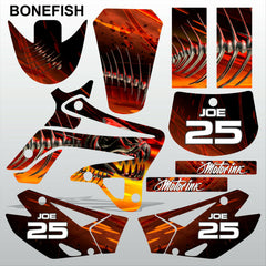 TM MX 125 250 300 450 2008-2014 BONEFISH motocross decals set MX graphics kit