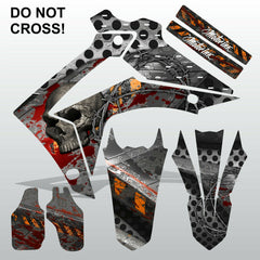 Honda CRF450 2013-2014 CRF250 2014 DO NOT CROSS! motocross decals MX graphics