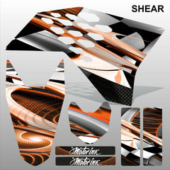 KTM SX 50 2009-2013 SHEAR motocross racing decals stripe MX graphics kit