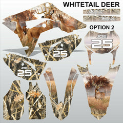 HONDA CR 250 450 2018-2021 WHITETAIL DEER motocross racing decals MX graphics