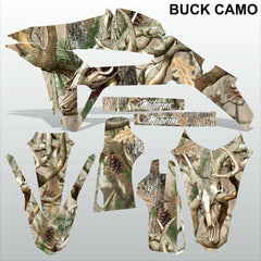 HONDA CRF 450R 2021 BUCK CAMO motocross racing decals set MX graphics kit