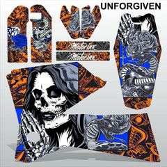 KTM SX 2005-2006 UNFORGIVEN motocross racing decals set MX graphics kit