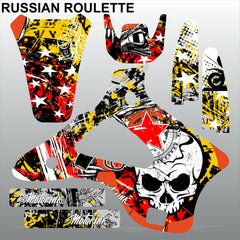 Kawasaki KX 125-250 1994-1998 RUSSIAN ROULETTE motocross decals set MX graphics